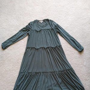 Indigo Thread Maxi Dress, Medium